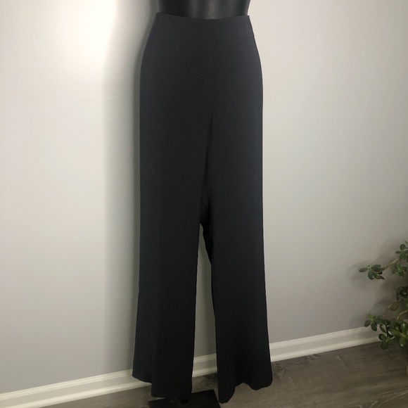Giorgio Armani Grey Acetate Blend Trousers